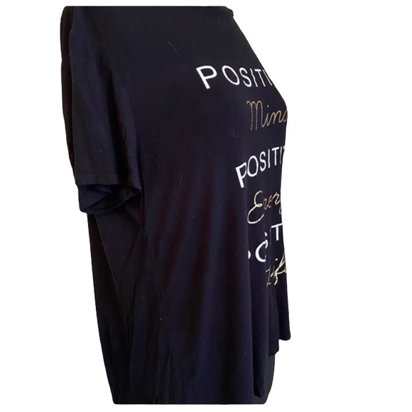 ***SOzLD***GRAPHIC TEE - Pretty Rebel Black Medium Top - Picture 4 of 8